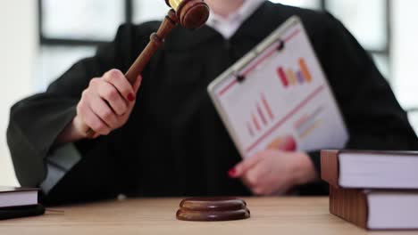 judge hitting gavel
