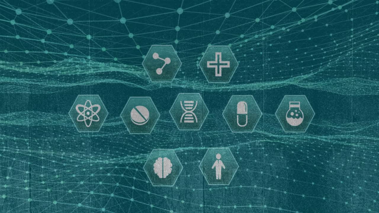 범위 스캐닝 위의 아이콘으로 구름의 애니메이션