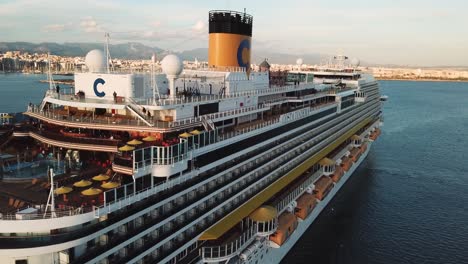 cruise ship in harbor