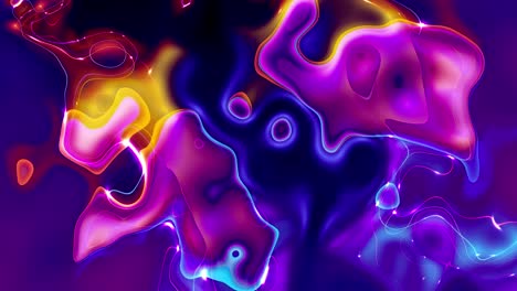 fondo de movimiento de líquido de mármol abstracto. abstracto colorido gradiente suave color animación líquida ondulada.