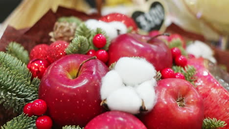 christmas fruit bouquet