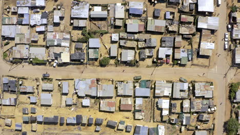 muchas comunidades en sudáfrica están abarrotadas