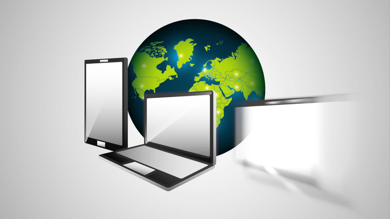 tecnología de big data con dispositivos electrónicos