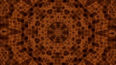Abstract Brown Geometric Pattern