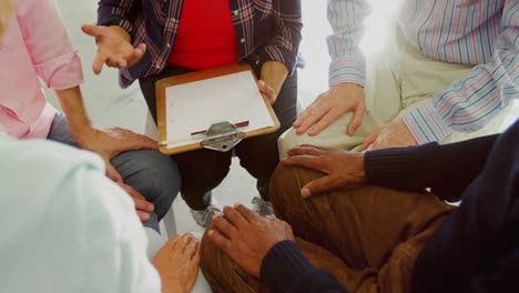 group of people interacting with each other 4k