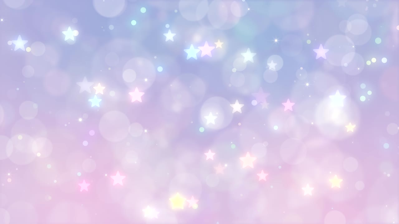Glittering star particles. 4K background material for loop playback ...