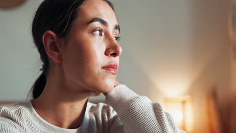 woman contemplating