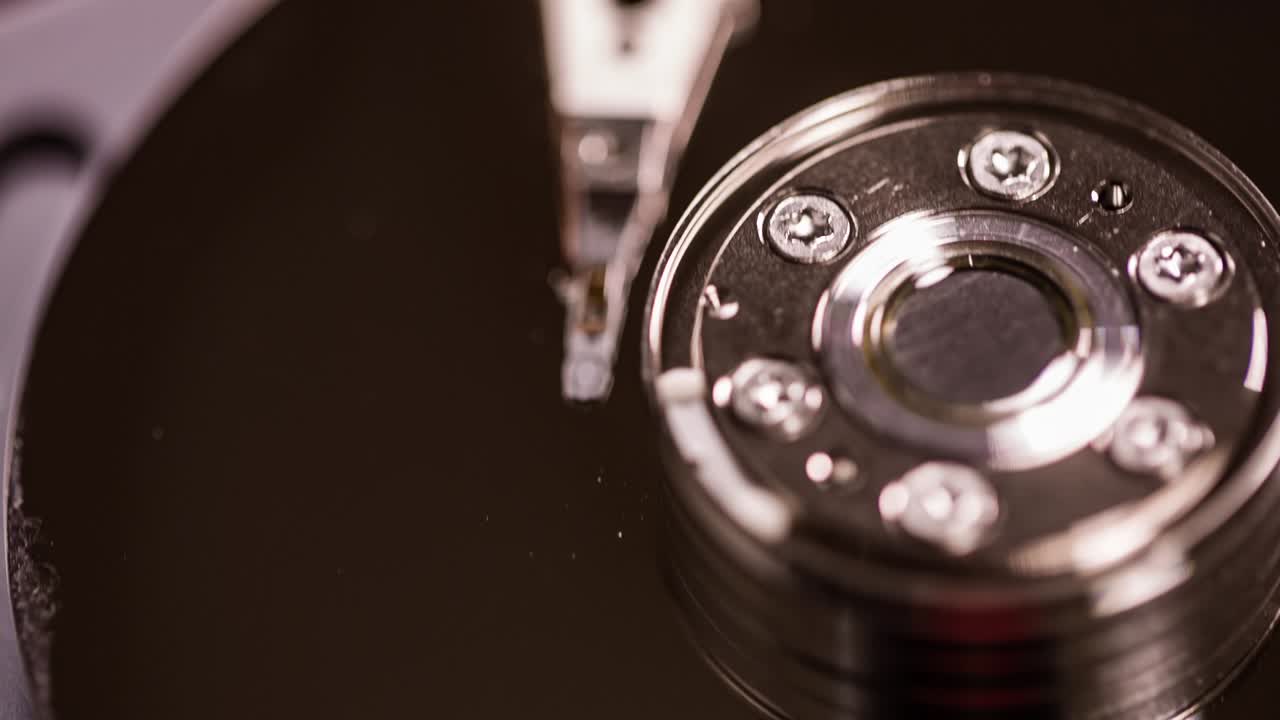 하드 디스크 드라이브 클로즈업