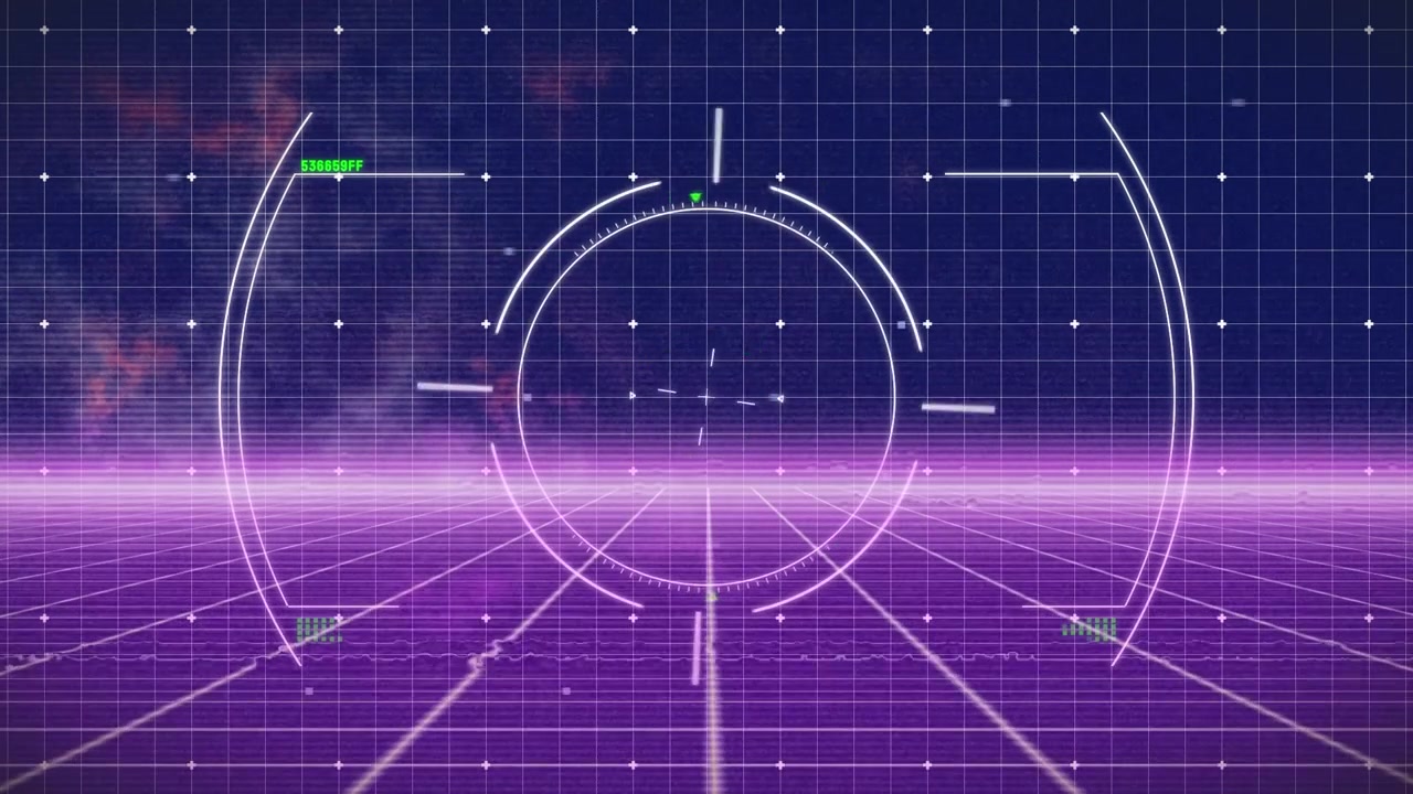 Animation of scope scanning and data processing