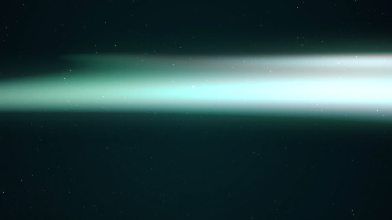Animation of moving northern lights over black background