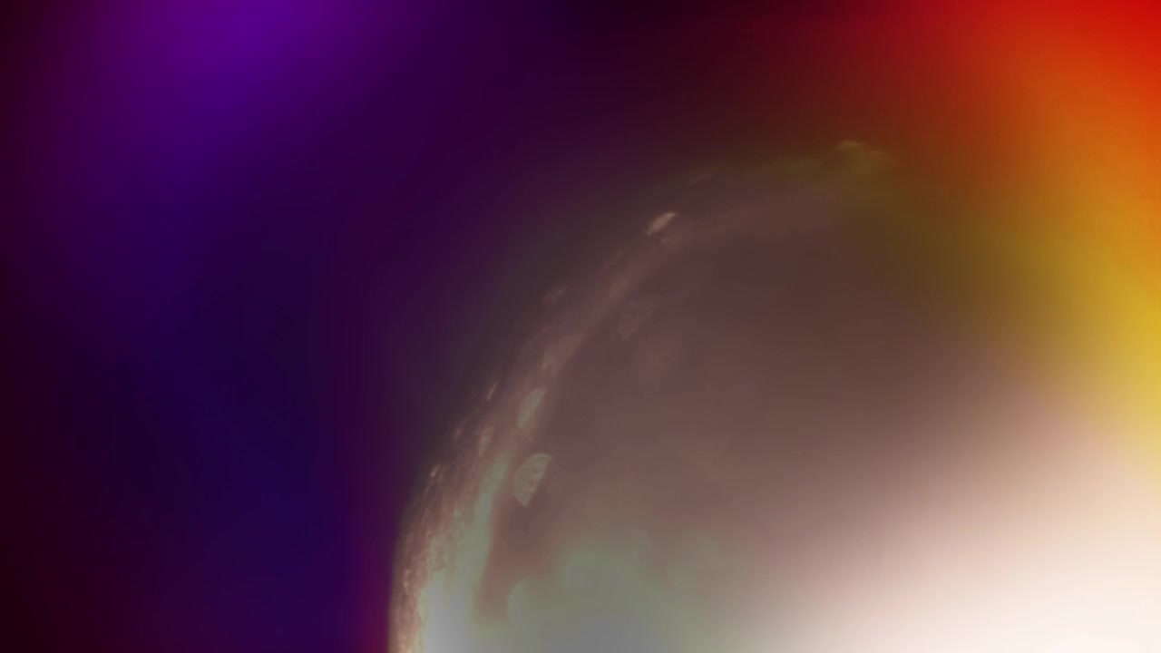 Dynamic Abstract Light Leaks with Purple and Red Tones