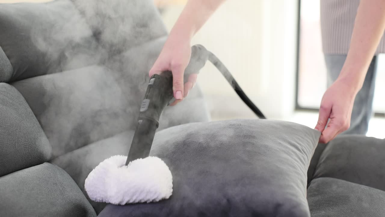 Steam Cleaning Couch