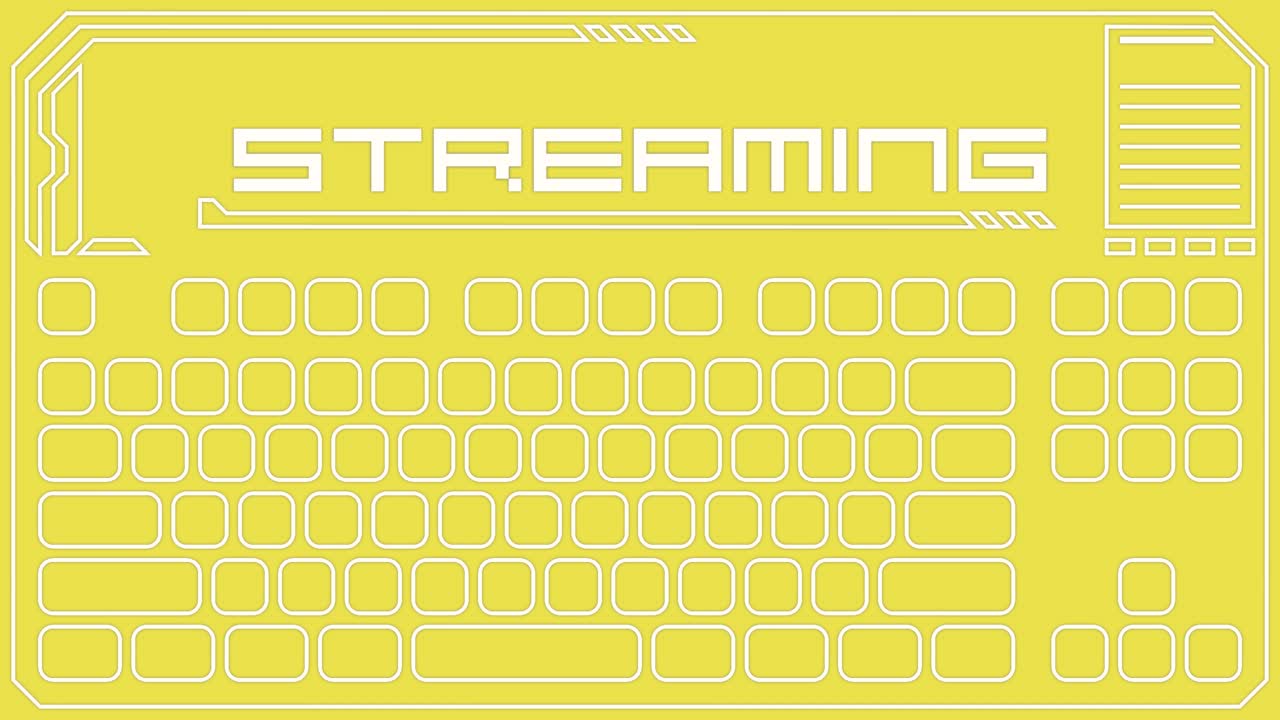 Virtual keyboard SIMPLE OFFLINE Transitions. 1080p - 30 fps - Alpha Channel (2)