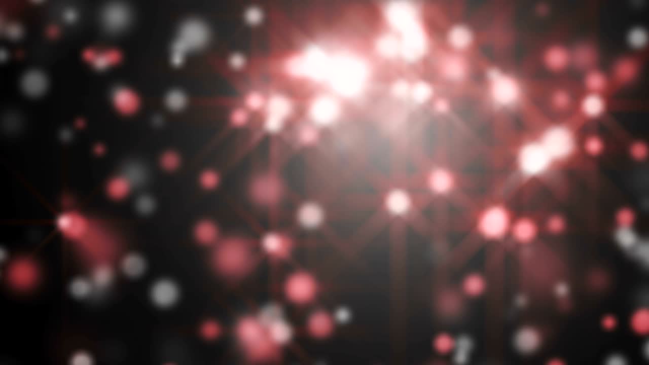 las luces bokeh brillantes.