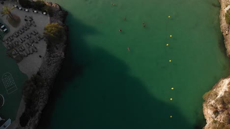 Spain-Mallorca-Cala-Ferrera-and-Cala-Esmeralda-beaches-at-4k-60fps-and-30fps-with-a-drone-DJI-MAvic-Air-and-Action-cam-YI-4k+-shoots-from-above-and-below