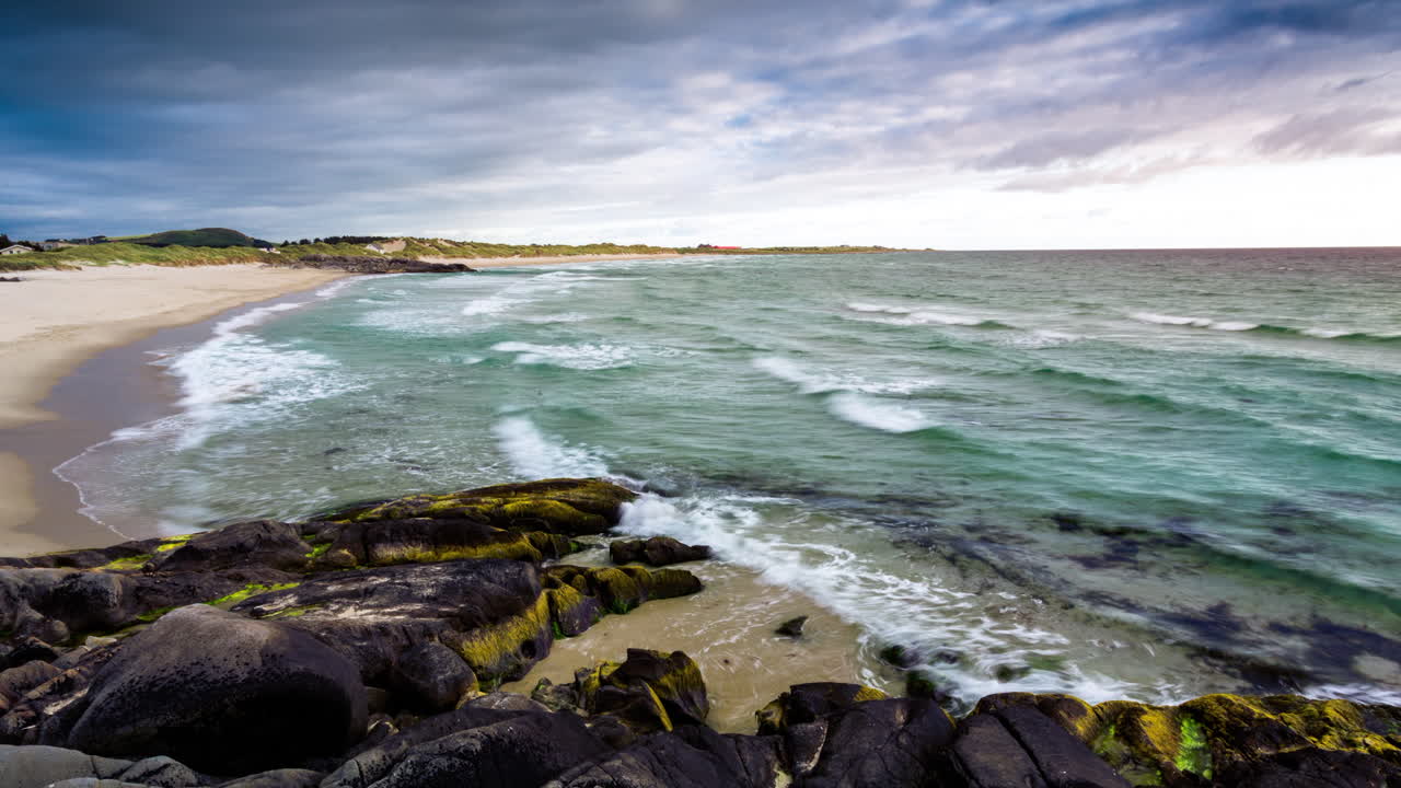 imágenes de lapso de tiempo del lado oeste de noruega