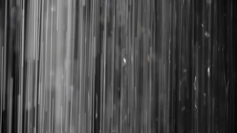 la lluvia en el negro