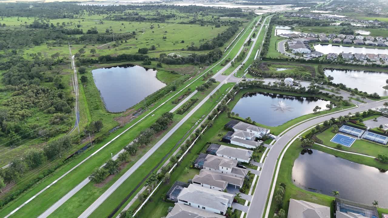 Lorraine Road in Lakewood Ranch just north of University Road in Florida