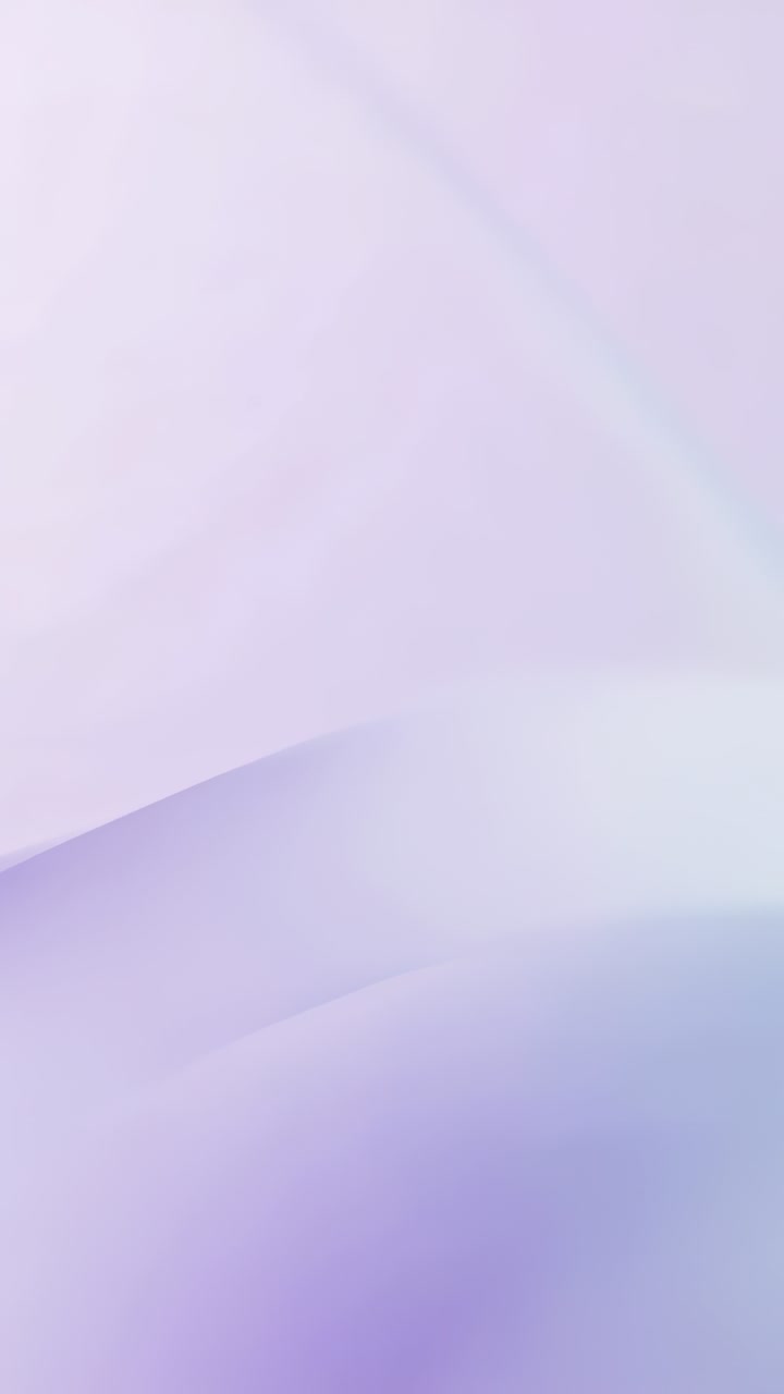 Vertical video: Shifting soft lavender backdrop with wave band drifting across onscreen wallpaper