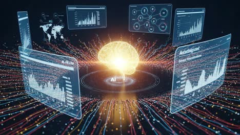 exploring the intersection of artificial intelligence and data visualization: a glimpse into a futuristic analysis environment focused on insights and trends