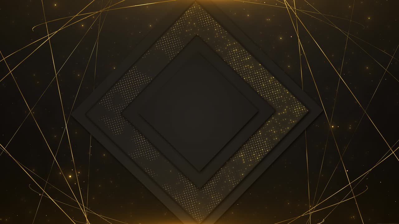 Elegant golden line on background lighting copy space for text luxury design style royal awards