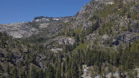 this is drone footage taken at lake tahoe california