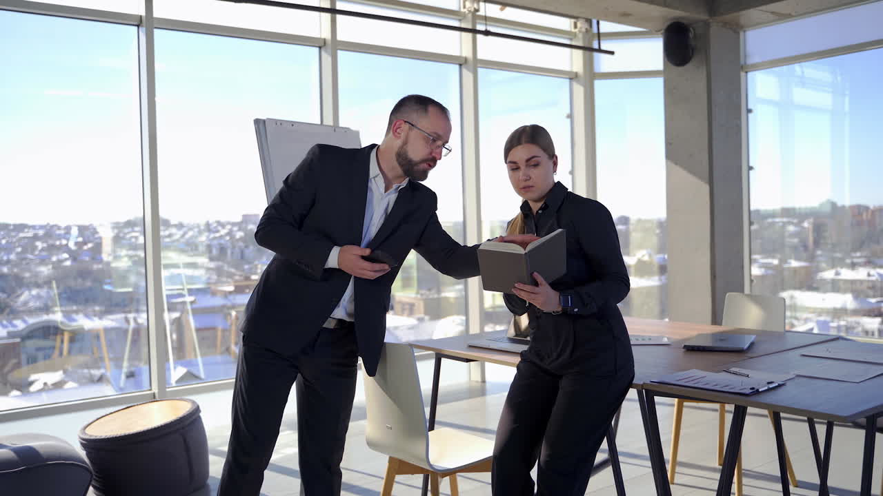 discusión de reuniones de negocios