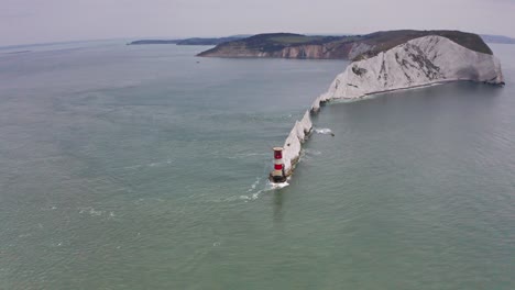 Aerial-Drone-Orbit-over-Needles-Lighthouse-Isle-of-Wight