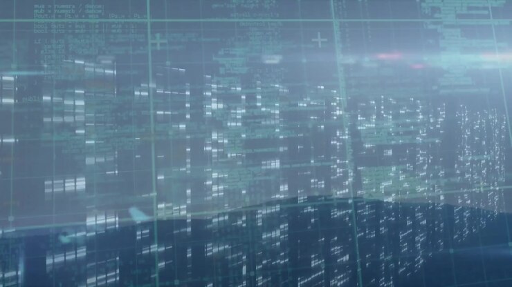 Animation of statistics and financial data processing