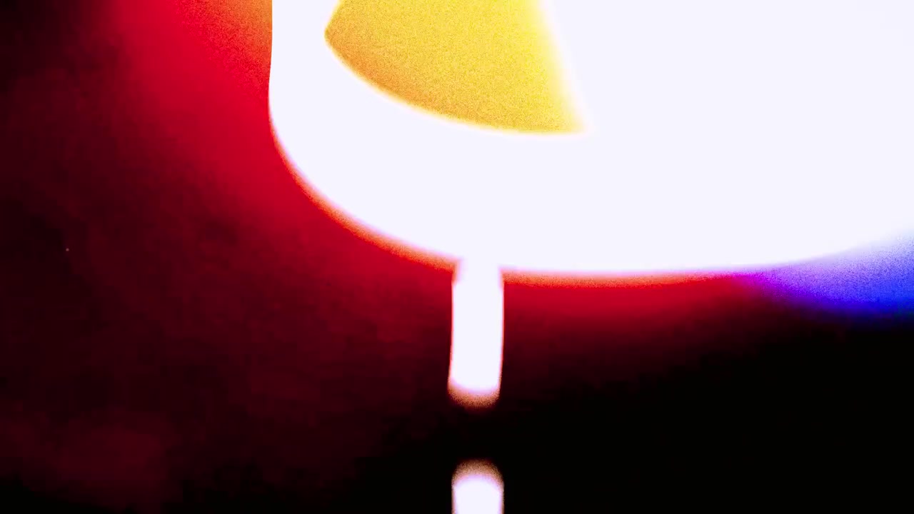 Abstract Light Leaks and Film Grain Texture Overlay