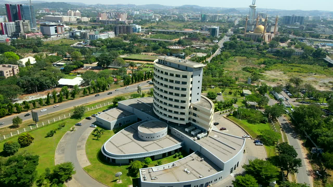 A beautiful view of Petroleum Technology Development Fund (PTDF) with a green view