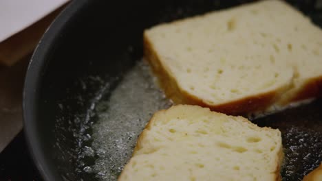 - cocinando tostadas francesas - de cerca - 4k 29,97 fps - disparado en canon r5c