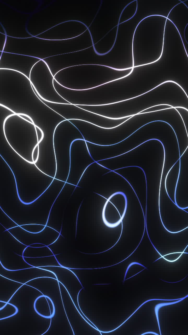 fondo abstracto de líneas de neón