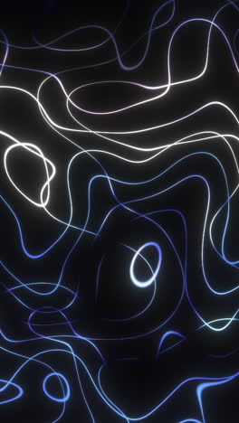 fondo de líneas de neón abstractas