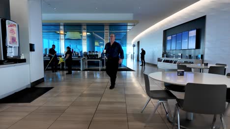 airport lounge interior