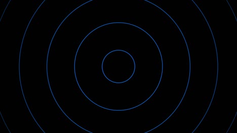 spiral concentric circles audio waves propagation motion,graphic animation