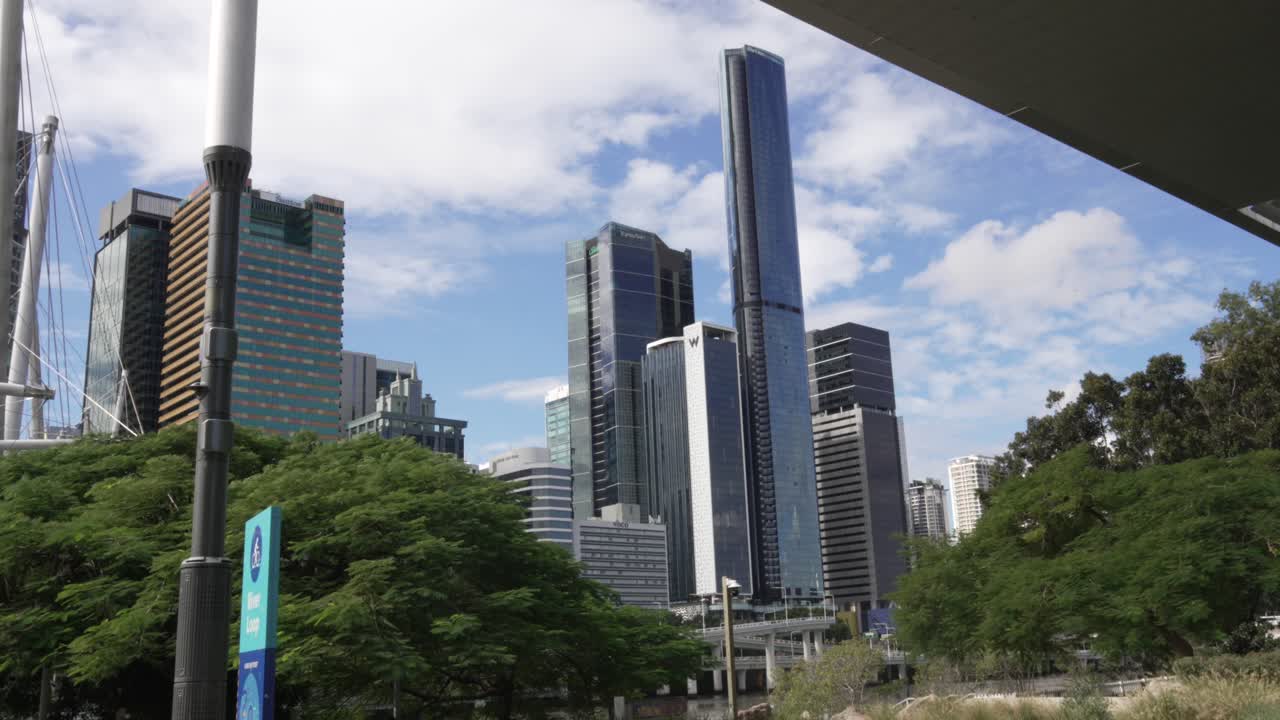 Brisbane City Skyline
