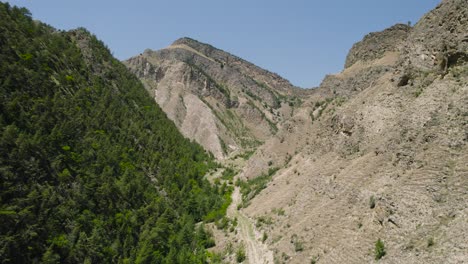 mountain valley scenery