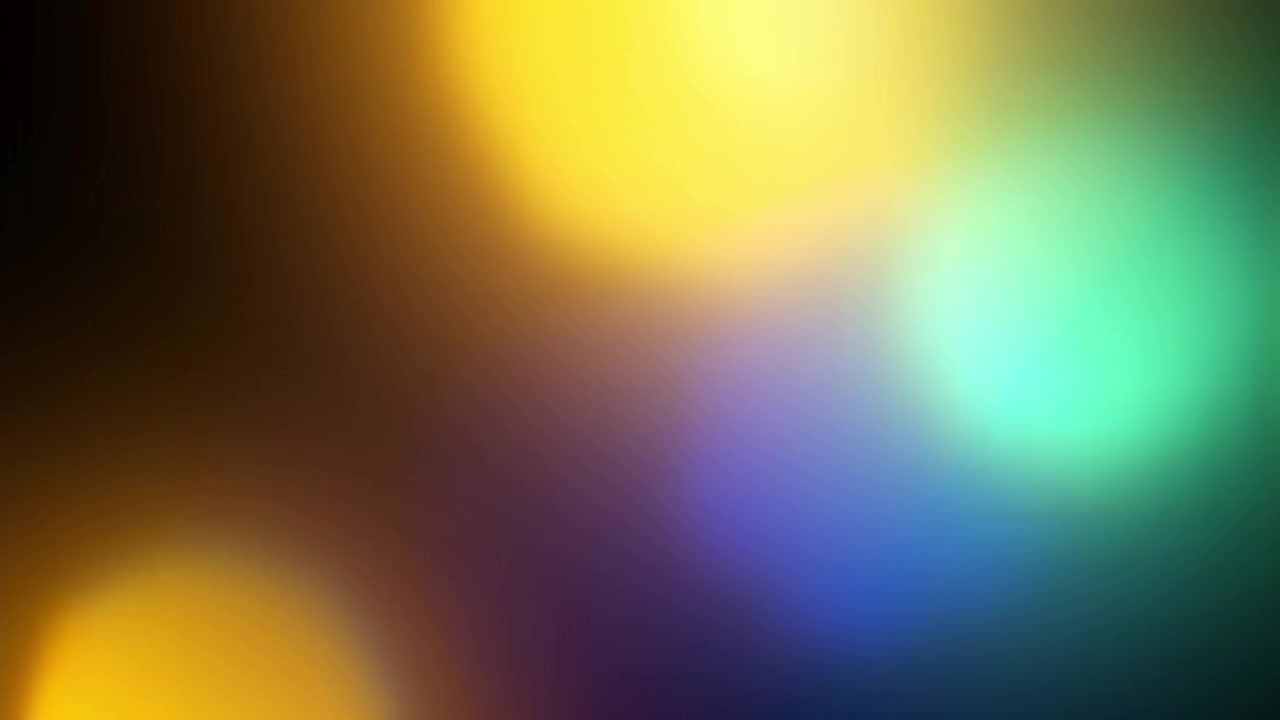Abstract Colorful Light Leaks and Bokeh Overlay