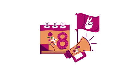 celebración del día internacional de la mujer