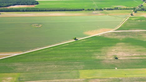 Landstraße,-Die-Im-Sommerabend-Durch-Ackerland-Führt