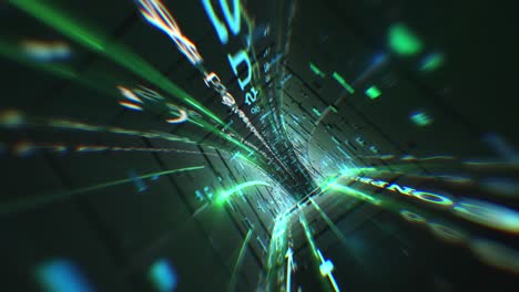 futuristic tunnel loop
