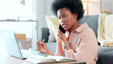 female student talking on a phone call