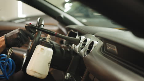 servicio de detalles interiores de automóviles