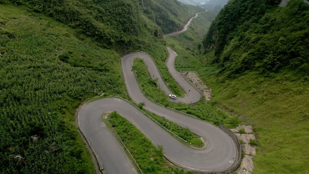 Một con đường tuyệt đẹp ở miền Bắc Việt Nam