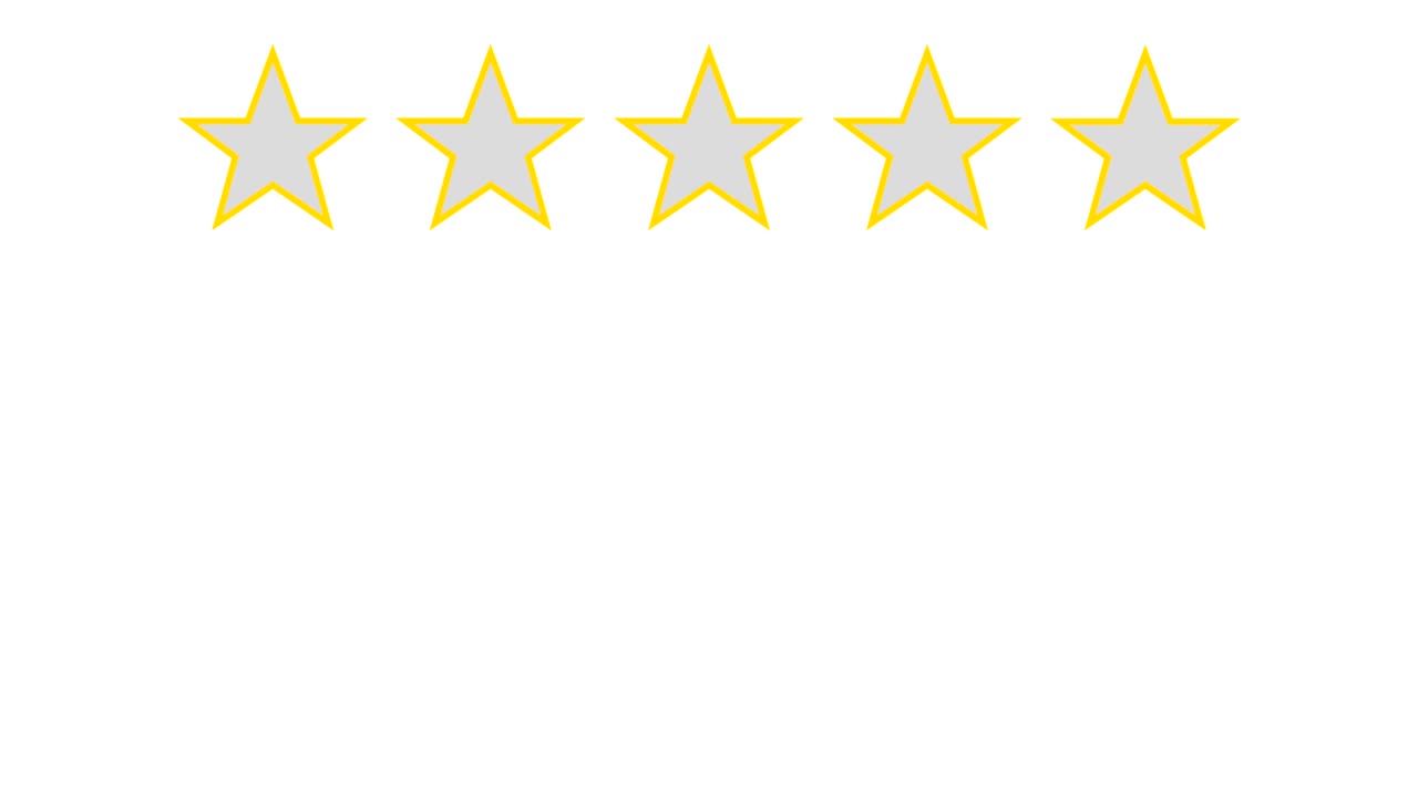 Giving rating stars. animation with optional luma matte. Alpha Luma Matte included. 4k video