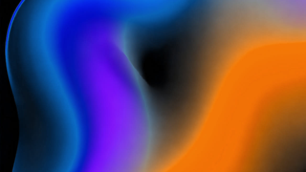 Colorful gradient animated overlay, transparent 4K video, alpha channel, ProRes 4444