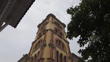 Looking-Up-At-Cartagena-University-Tower