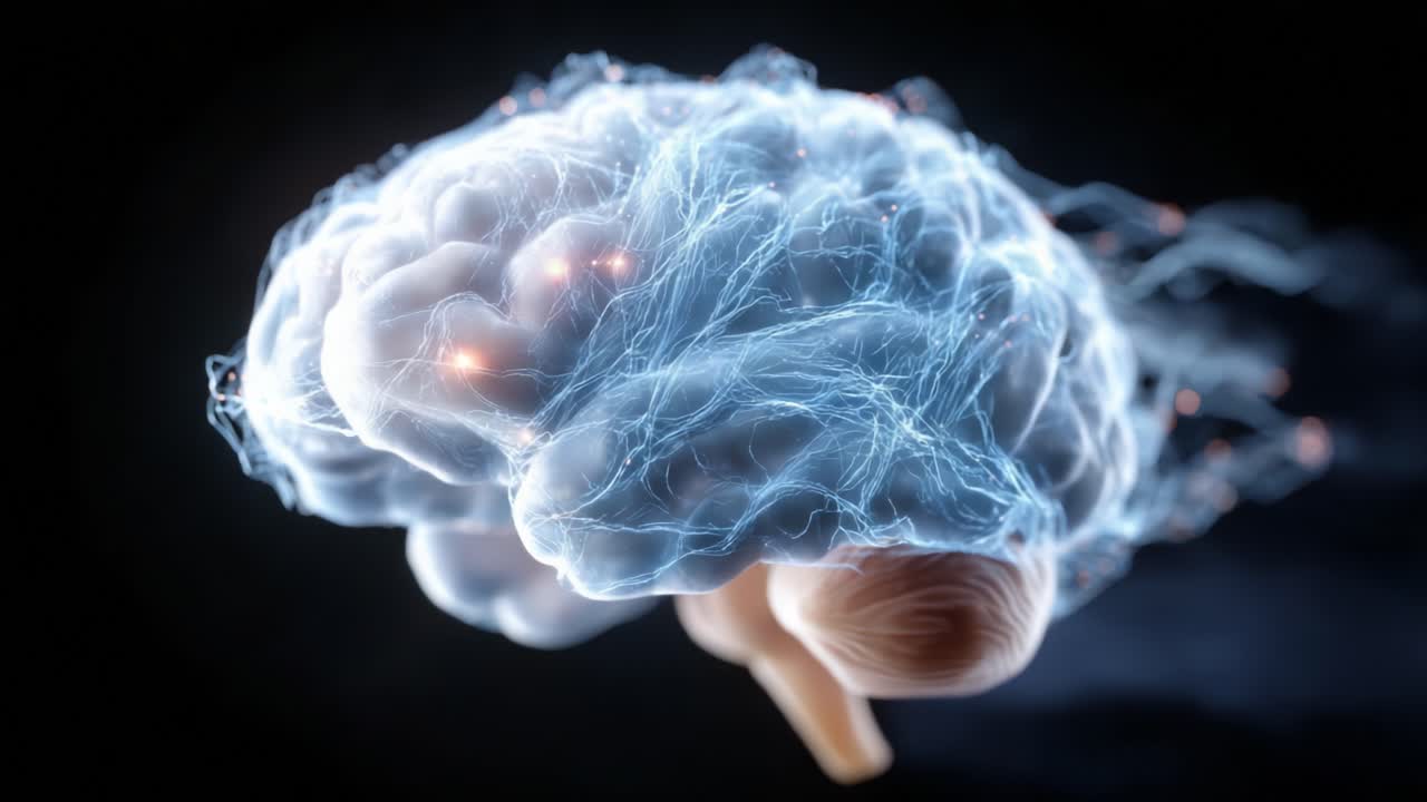 Exploring the Mysteries of the Human Mind: A Visual Representation of Neural Networks and Brain Activity in Stunning Detail