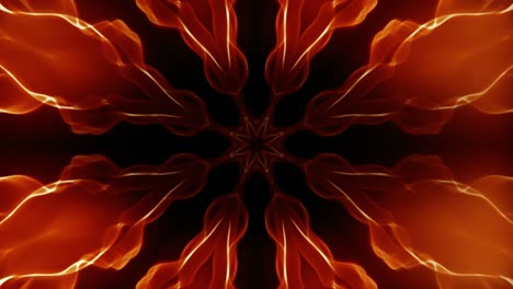 el concepto de kaleidoscopio animación abstracta